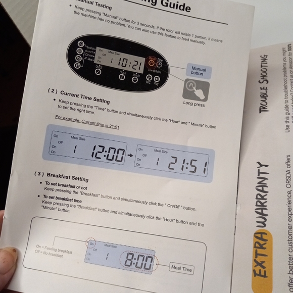 ORSDA Automatic PET Feeder Wet and Dry Food C200 - Picture 4 of 6